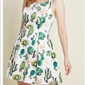Modcloth Ixia Dashing Darling A-Line Dress